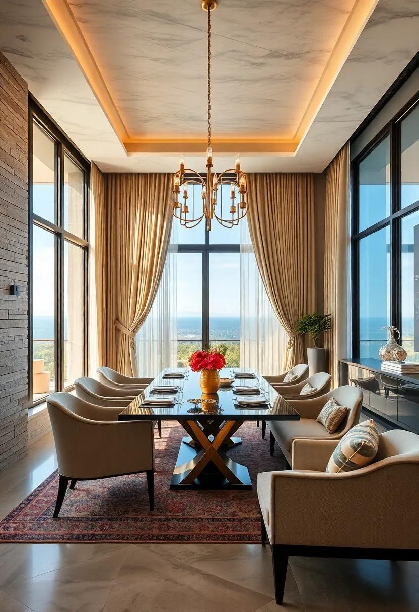 Frame views ‌with Elegant Drapes: Use‍ sumptuous,full-length curtains to enhance windows and frame the view outside,adding drama and sophistication