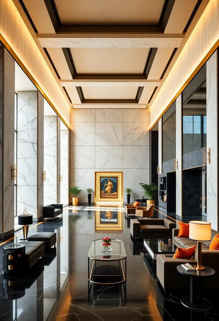 The Seattle Art Museum, Seattle - A modern tribute to ⁢Art Deco, its sleek black marble and gold finishes ⁣create a chic backdrop for exhibitions of contemporary creativity