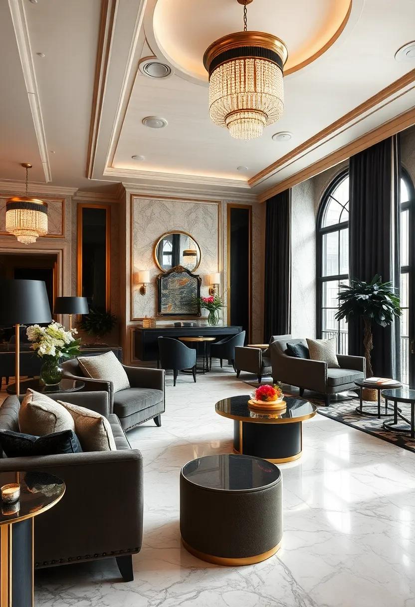 The St. Regis, New York - An exquisite blend of luxury and Art Deco flair, ⁤where sumptuous black‍ gowns and gold ​trimmings adorn the‌ ballrooms and lounges