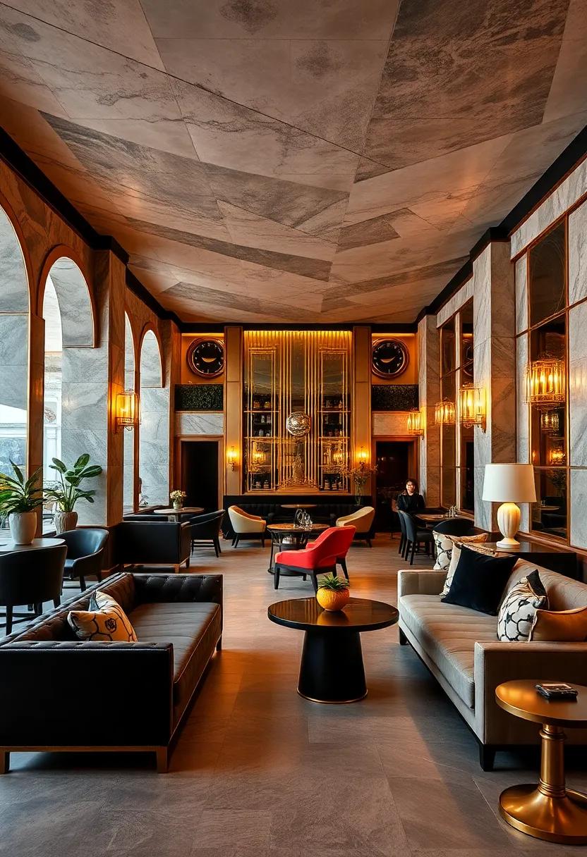 The Copacabana, ⁢Rio de Janeiro - ⁤A legendary venue with⁣ black-and-gold interiors buzzing with energy and history, where Art Deco and fun dance together in perfect harmony