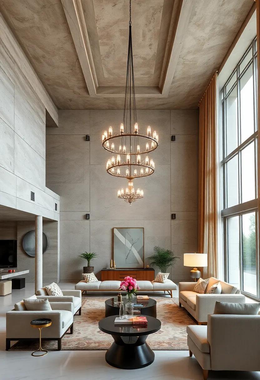 Architectural Marvels Where‍ High ⁢Ceilings Meet‍ Statement Lighting