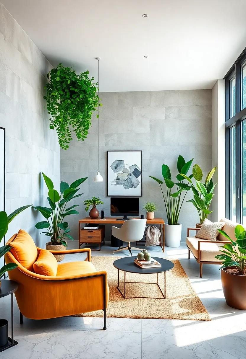 Incorporating Greenery:​ Lush Plants for Healthier air and ​Vibrancy