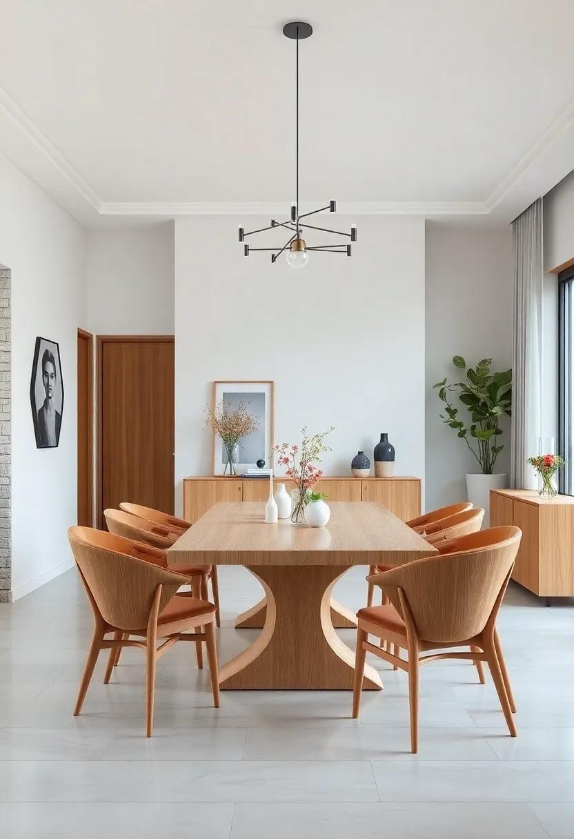 Light Wood Accents: ‍Opt for natural light wood materials in your dining⁤ room ‍furniture to bring warmth and a touch of nature⁣ indoors, enhancing the Scandinavian aesthetic
