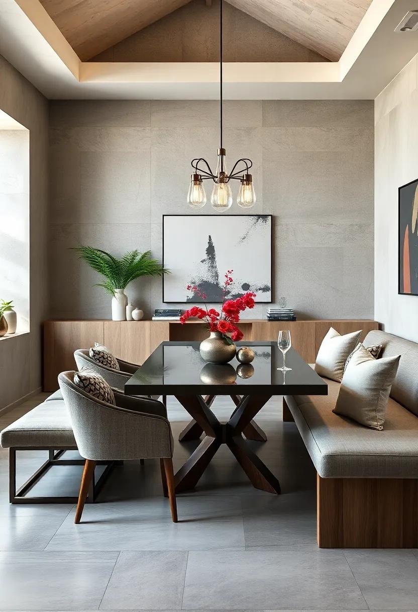 Multi-functional Furniture: Consider pieces that ‌serve multiple purposes, such as a dining table ⁢with expandable leaves or benches with storage, to enhance both ‌elegance and utility