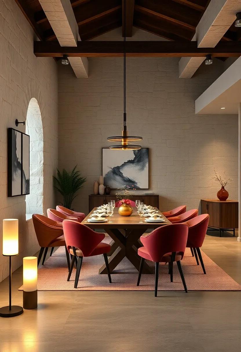 Soft Lighting Solutions: Utilize ⁢dimmable lights⁢ or ambient ‍floor ⁣lamps to create a warm, inviting glow, ⁢perfect for⁢ dinner ‍parties or cozy family meals