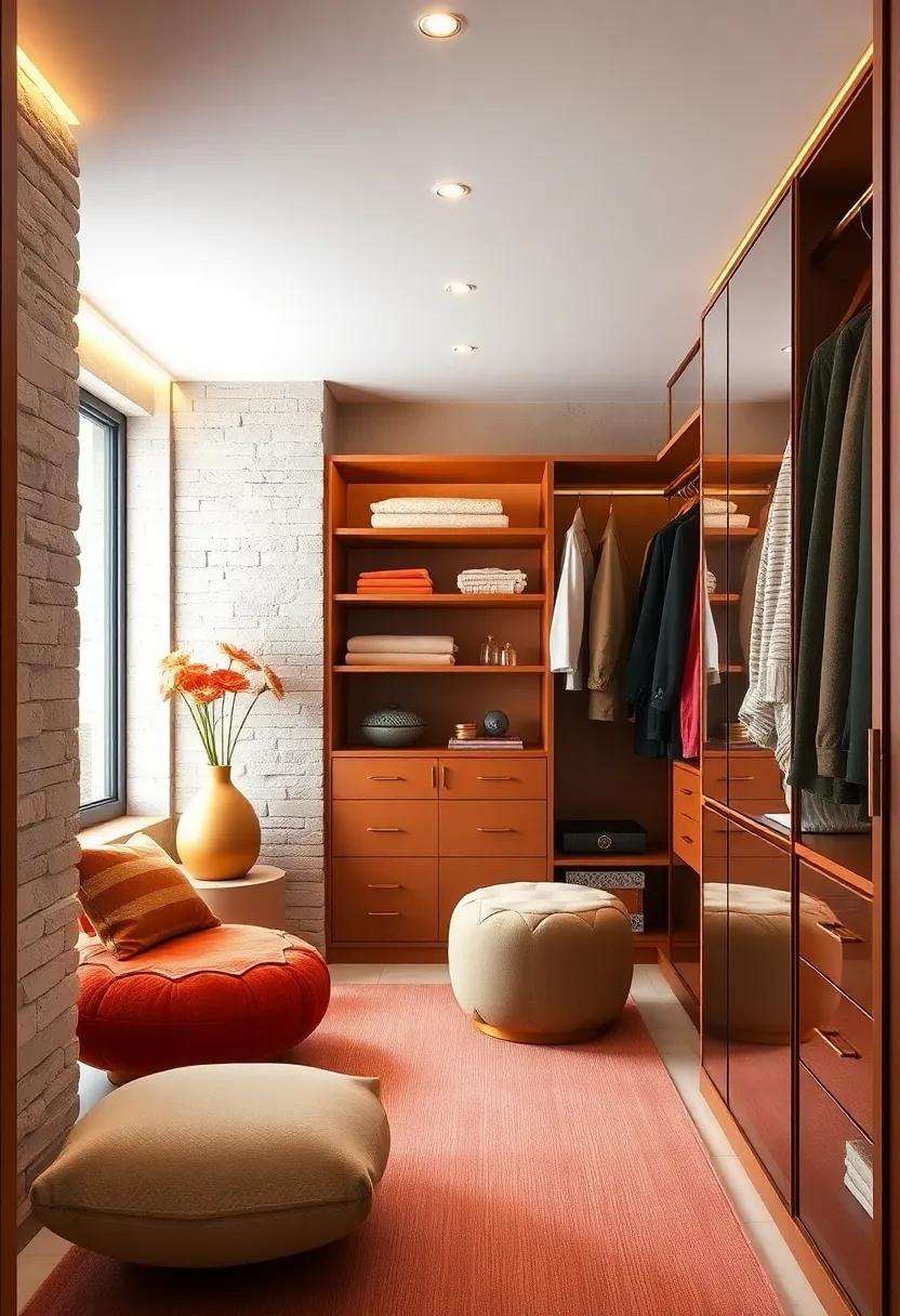 Golden Hanging Rods:⁣ Upgrade ‍your hanging solutions with sleek, gold-colored rods⁣ that‌ not‍ only ⁣serve a purpose ‌but also ⁢add a ⁢touch of opulence to‍ your closet