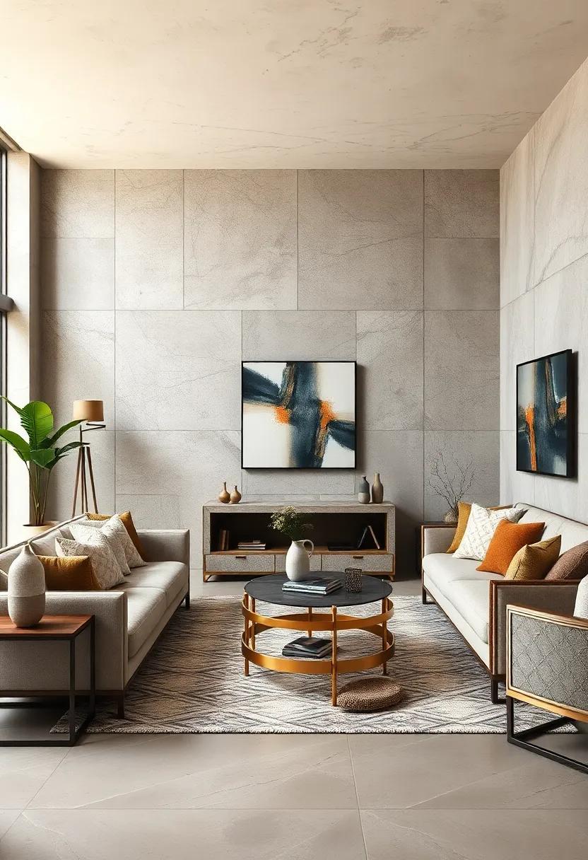 Select Metal Accessories​ with Geometric Designs
