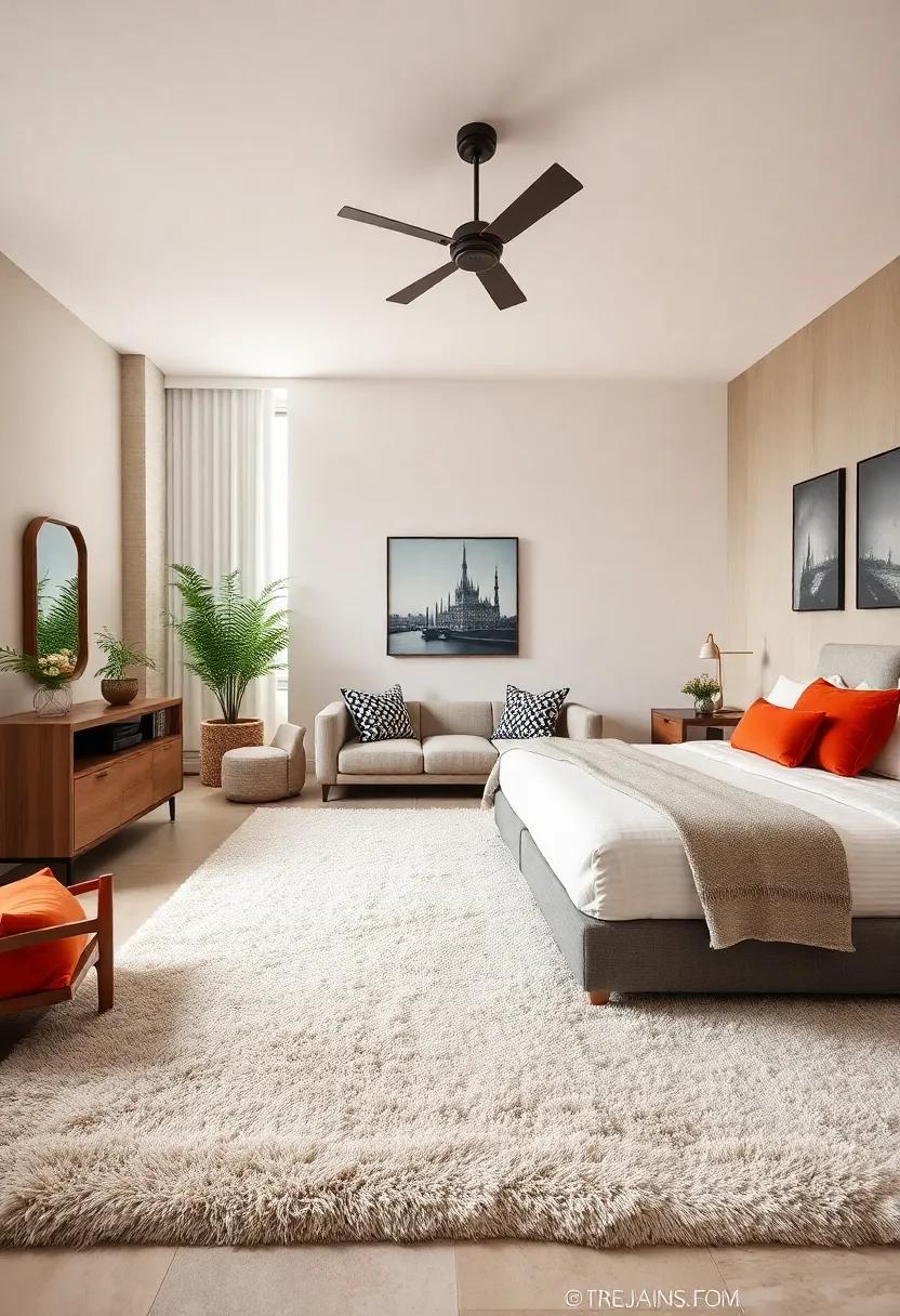 Pet-Friendly Options: Choose a plush ⁤rug that is durable and ⁣easy to clean, allowing your furry friends to lounge ⁤comfortably without ⁢worry