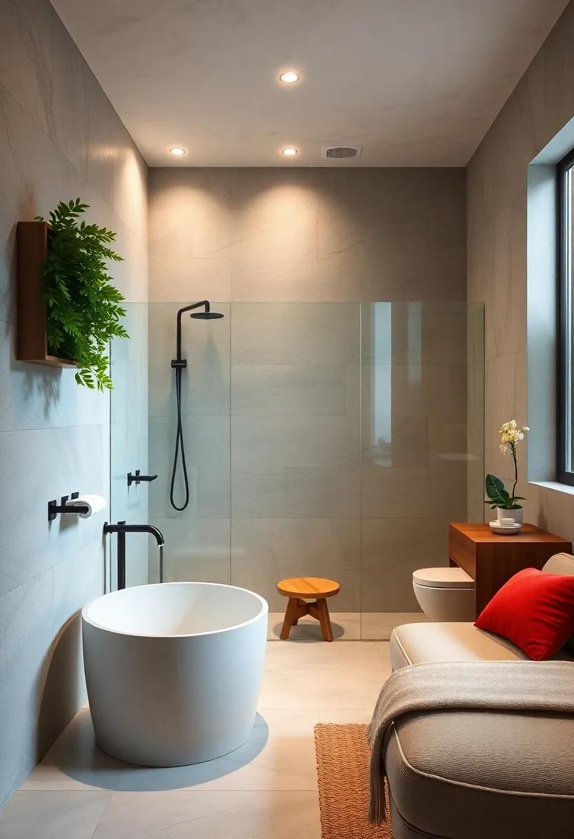 Balancing Space and Design for Optimal Shower Comfort