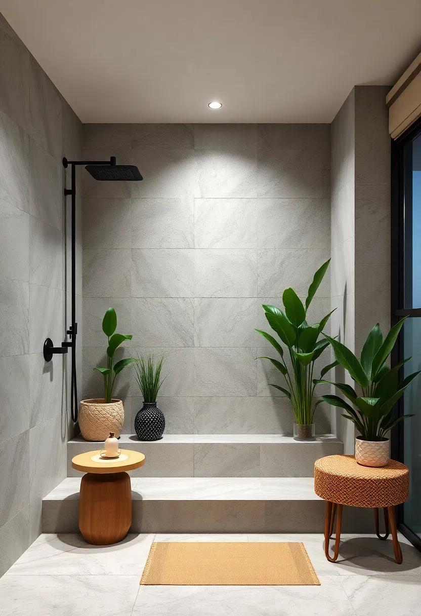 Inspiring Ideas for Integrating Plants in Shower‍ Spaces