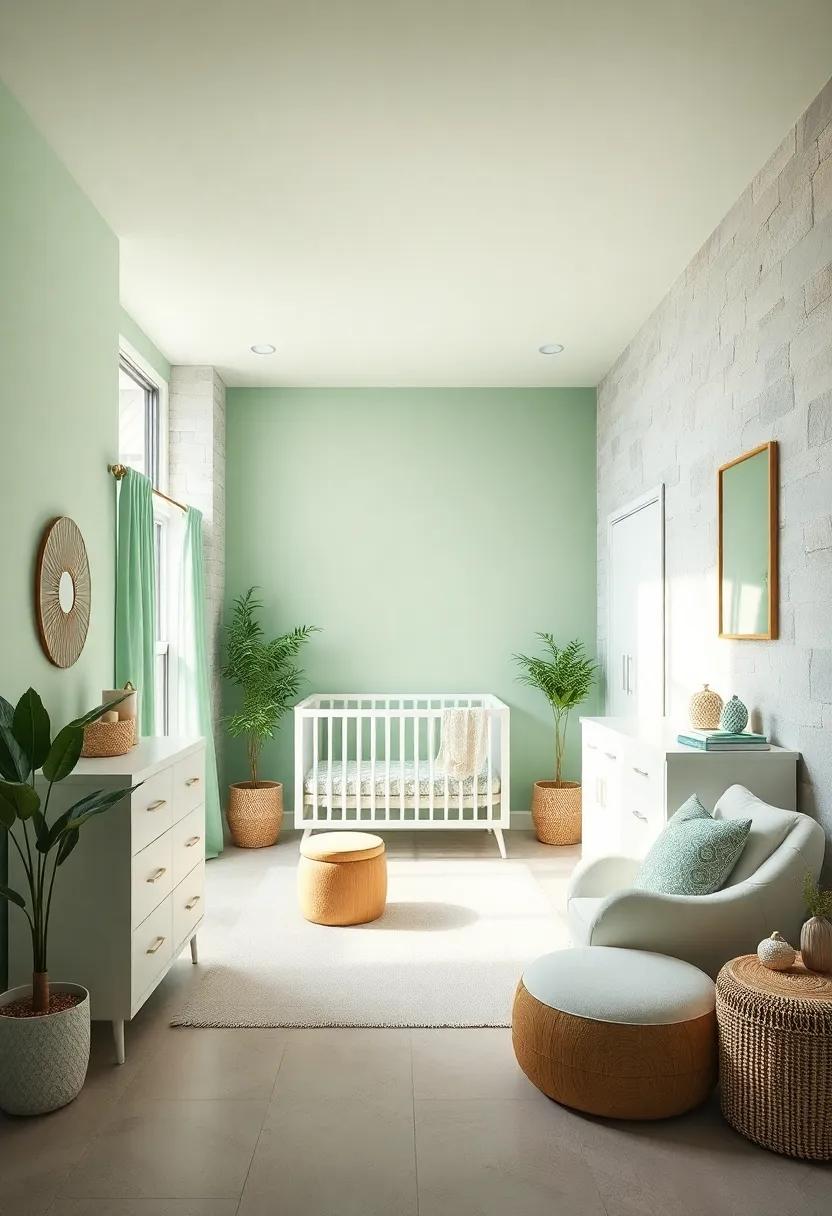 Choosing the Right‍ Shade of Mint Green for a Serene​ Nursery Environment
