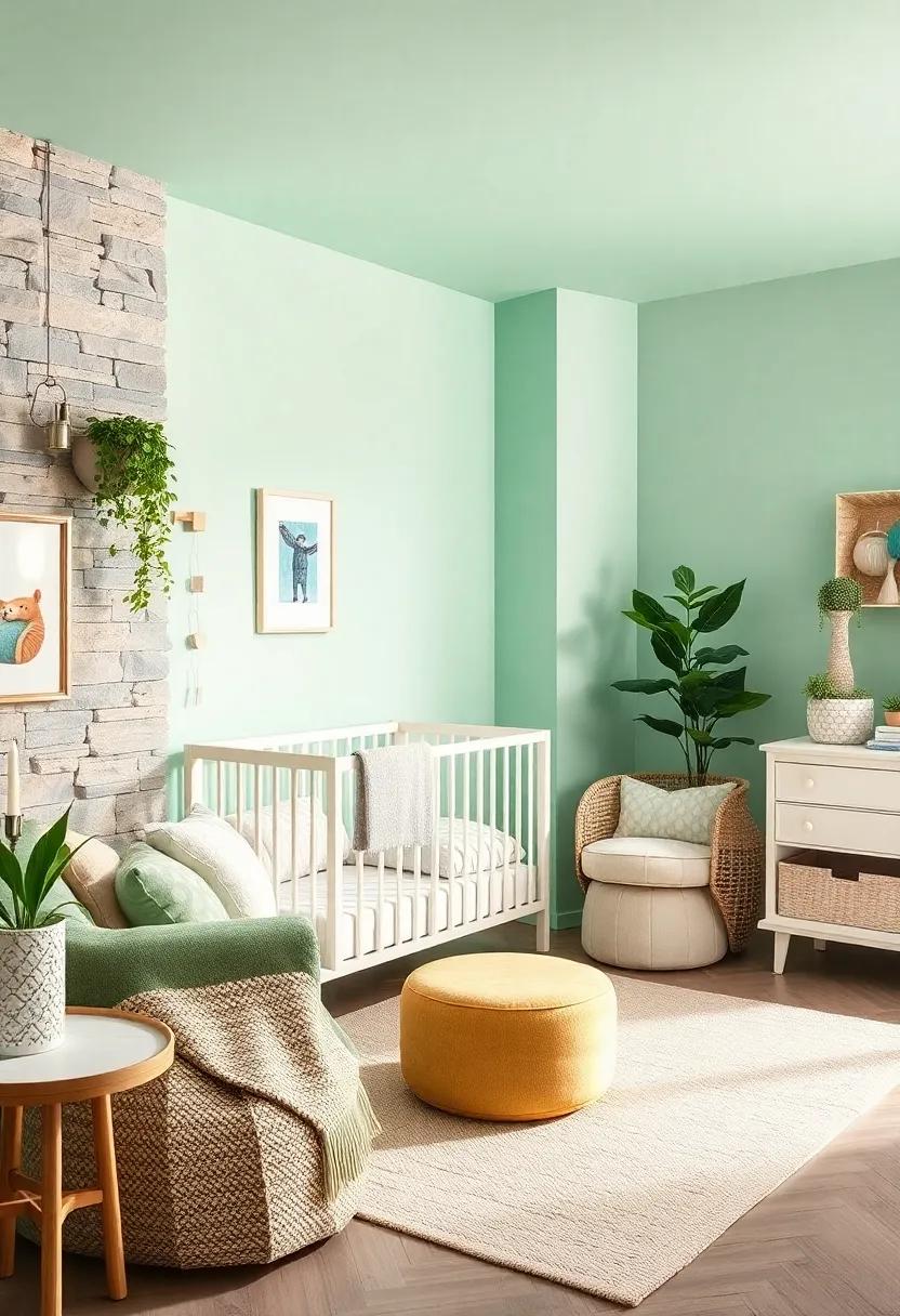 Incorporating Personalized Touches in Mint Green Nursery Design