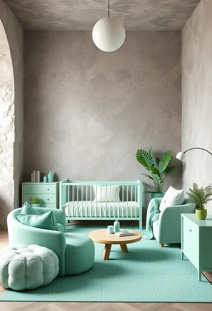 Selecting⁤ Nursery Furniture That Complements Mint Green Themes