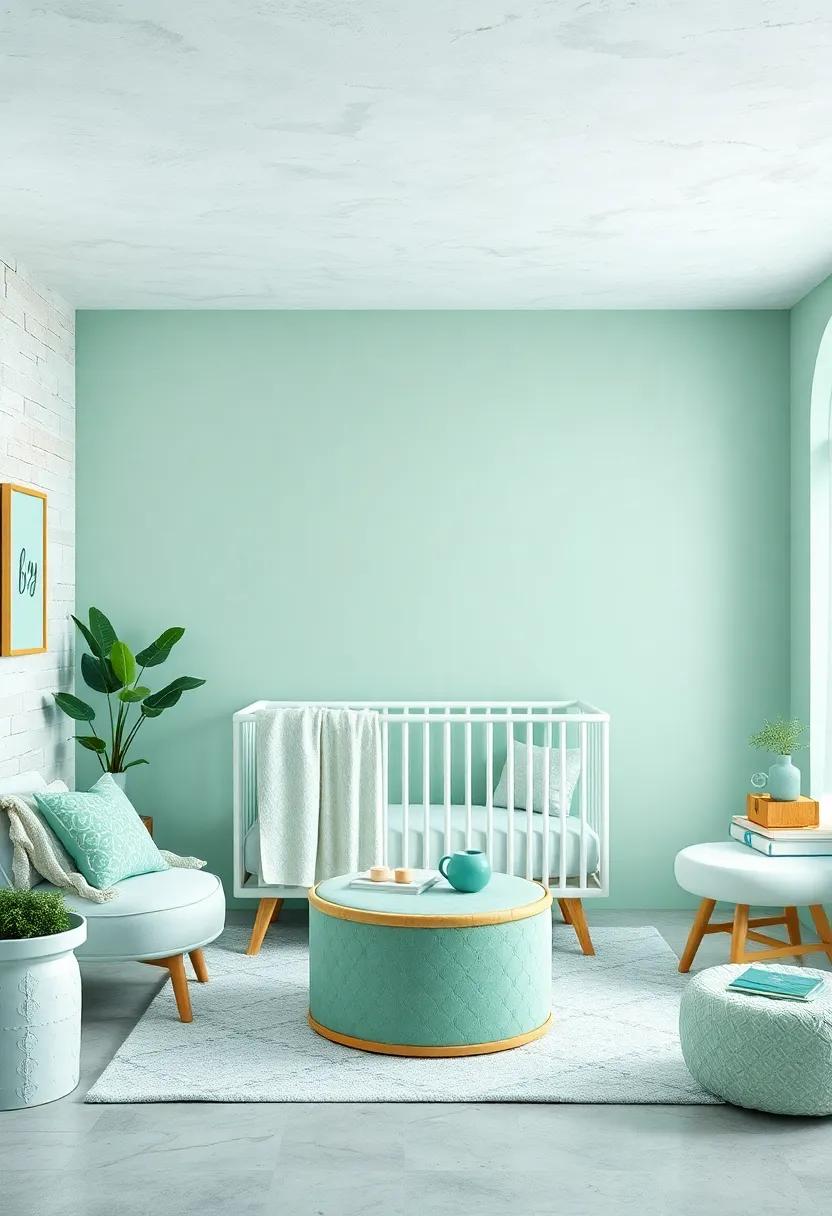 Using‍ Mint Green ‌in Combination with Calming Textures for Comfort