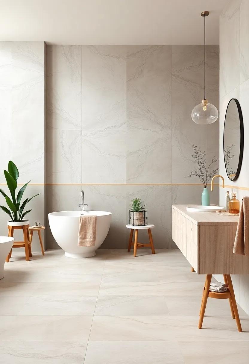 Hexagonal Tiles: ⁣Choose hexagonal‍ tiles to create ⁤intricate patterns that add⁣ dimension and​ visual interest to any bathroom floor