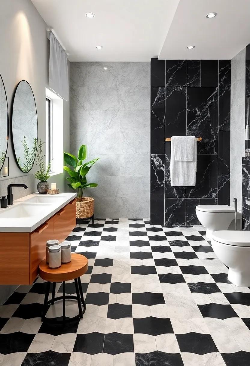 black and White Classics: Create a timeless black and white checkered pattern for a chic and sophisticated ⁣look that never goes out of style