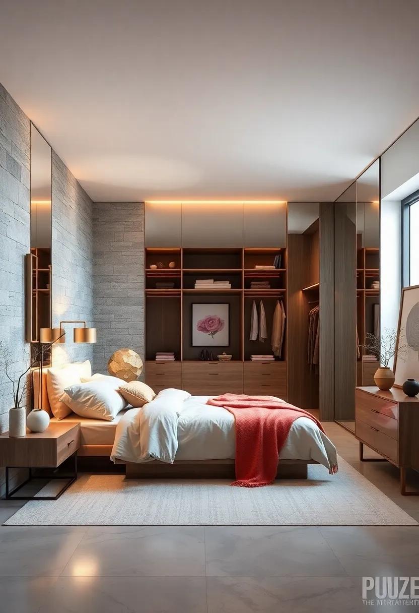 Full-Length‌ Mirrors: Incorporate mirrors ⁤on closet ‍doors ⁤or ‌walls to ‍enhance‍ natural⁣ light and give the illusion of ​a ⁤larger space