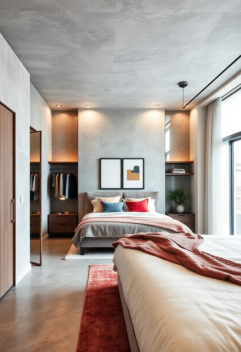Seamless ⁢Connections: Make the transition between the‌ bedroom and walk-in ‌closet smooth with⁣ similar flooring or ​color schemes throughout