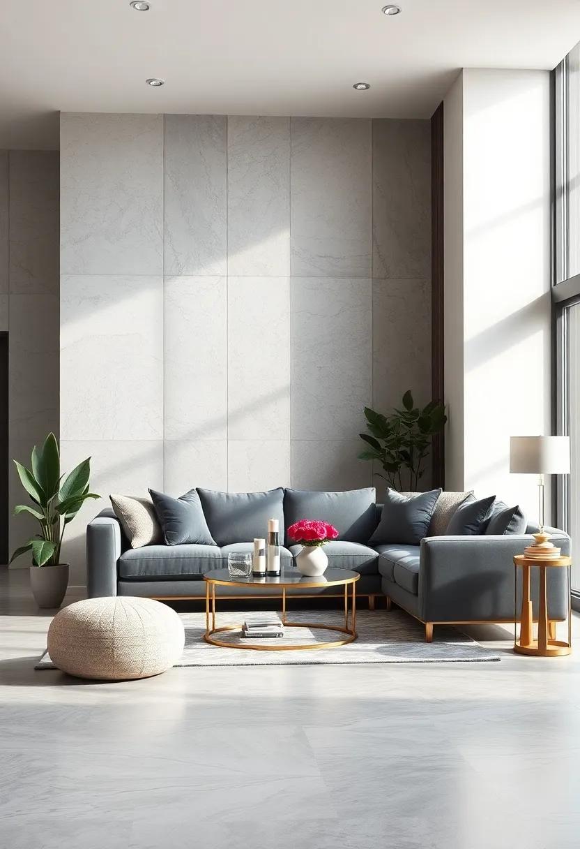 Create a Cozy Living Room with a Gray Velvet⁤ Sofa that Merges Elegance with Comfort