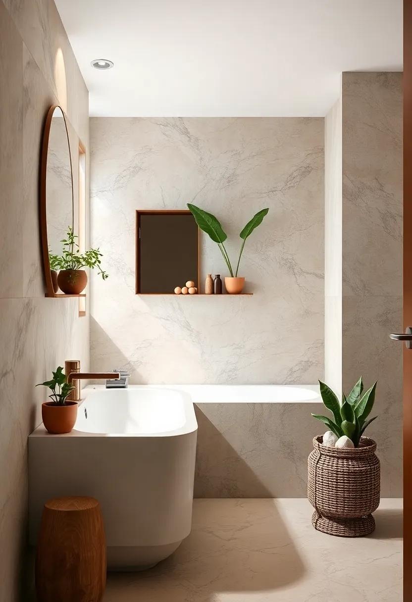 Earthy accessories: Use ceramics or‌ clay planters that house low-maintenance greenery ‍for a touch of ⁣nature