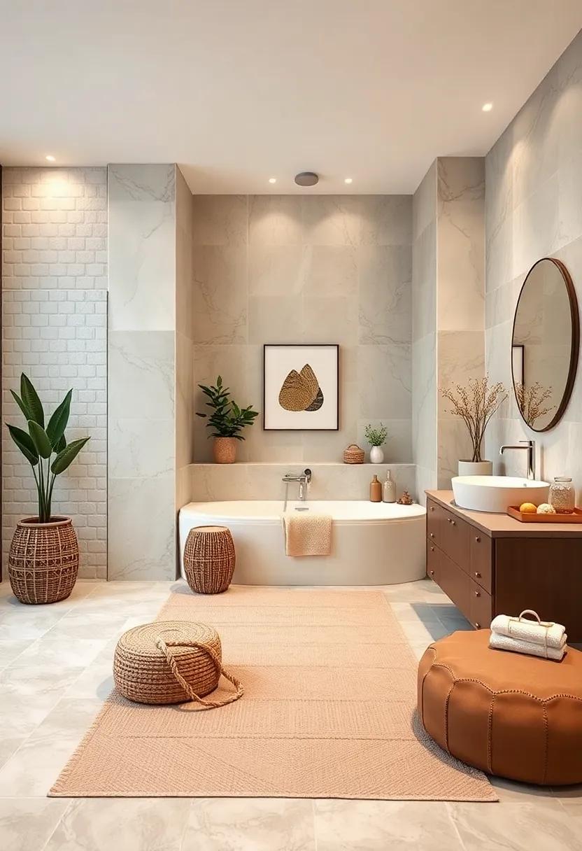 Neutral Rug: A soft, textured⁤ area ‍rug in beige⁢ or taupe can anchor the room and add extra⁣ comfort underfoot