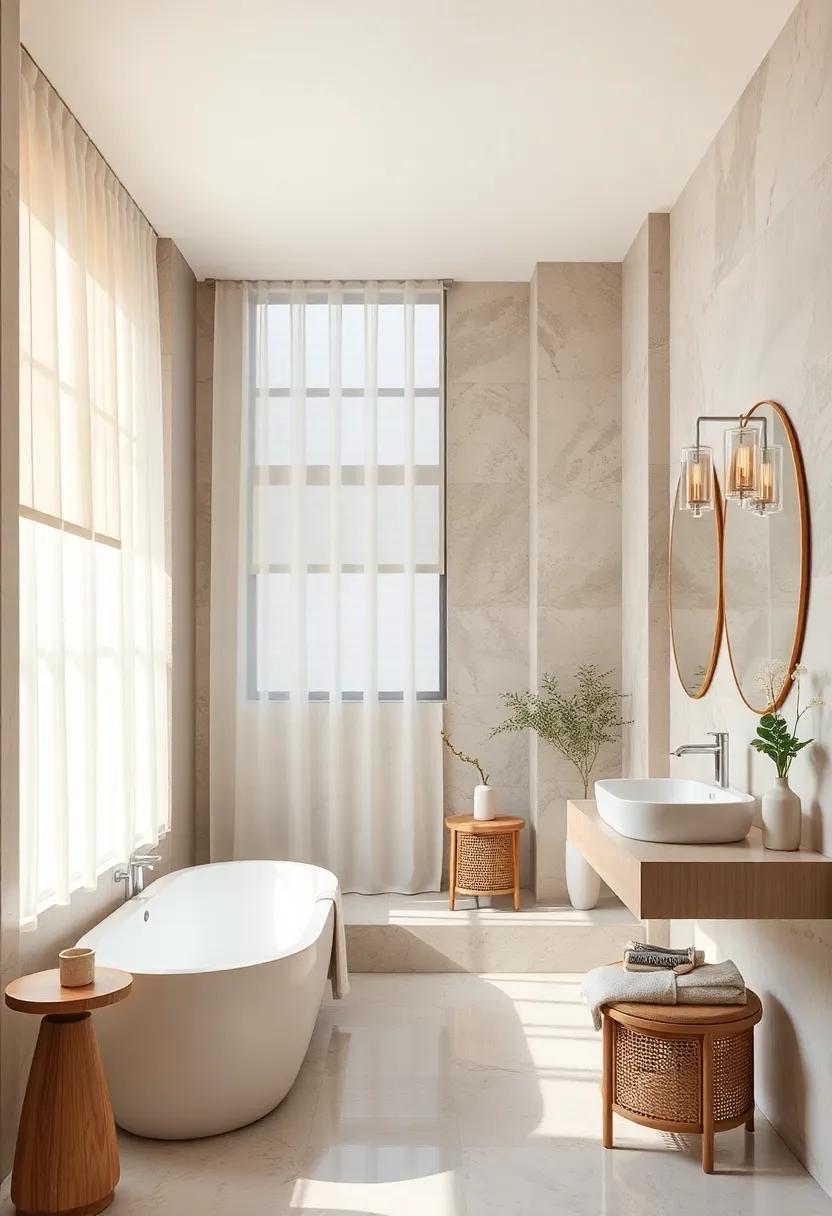 Neutral⁢ Window Treatments: Lighter shades of fabric for curtains or blinds can maintain privacy while allowing natural light to filter in