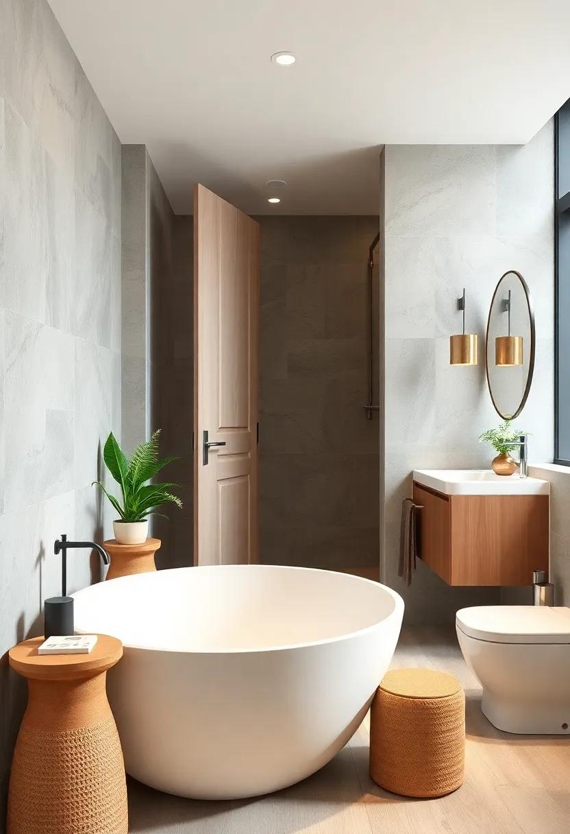 pocket‌ Doors: Use pocket doors ⁣for bathrooms to save ⁢space while ensuring a⁤ seamless flow into your ⁣serene sanctuary