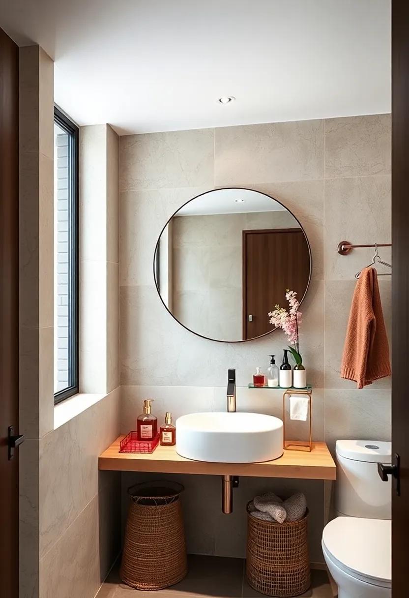 Statement Mirror: A⁢ large round ‍or rectangular mirror can create the ⁣illusion‍ of space while reflecting natural ​light