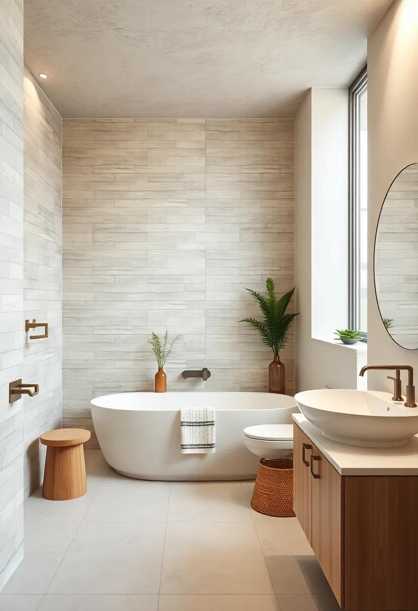 textured Walls: Consider shiplap or a linen wallpaper that brings tactile interest while keeping the palette neutral