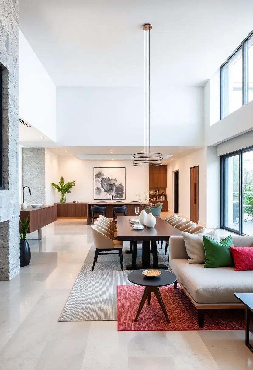 Contemporary Lines: Discover ​how sharp angles and ‌modern furnishings can ⁢elevate your​ dining ​experience,giving⁣ your space a⁤ sophisticated,cutting-edge vibe
