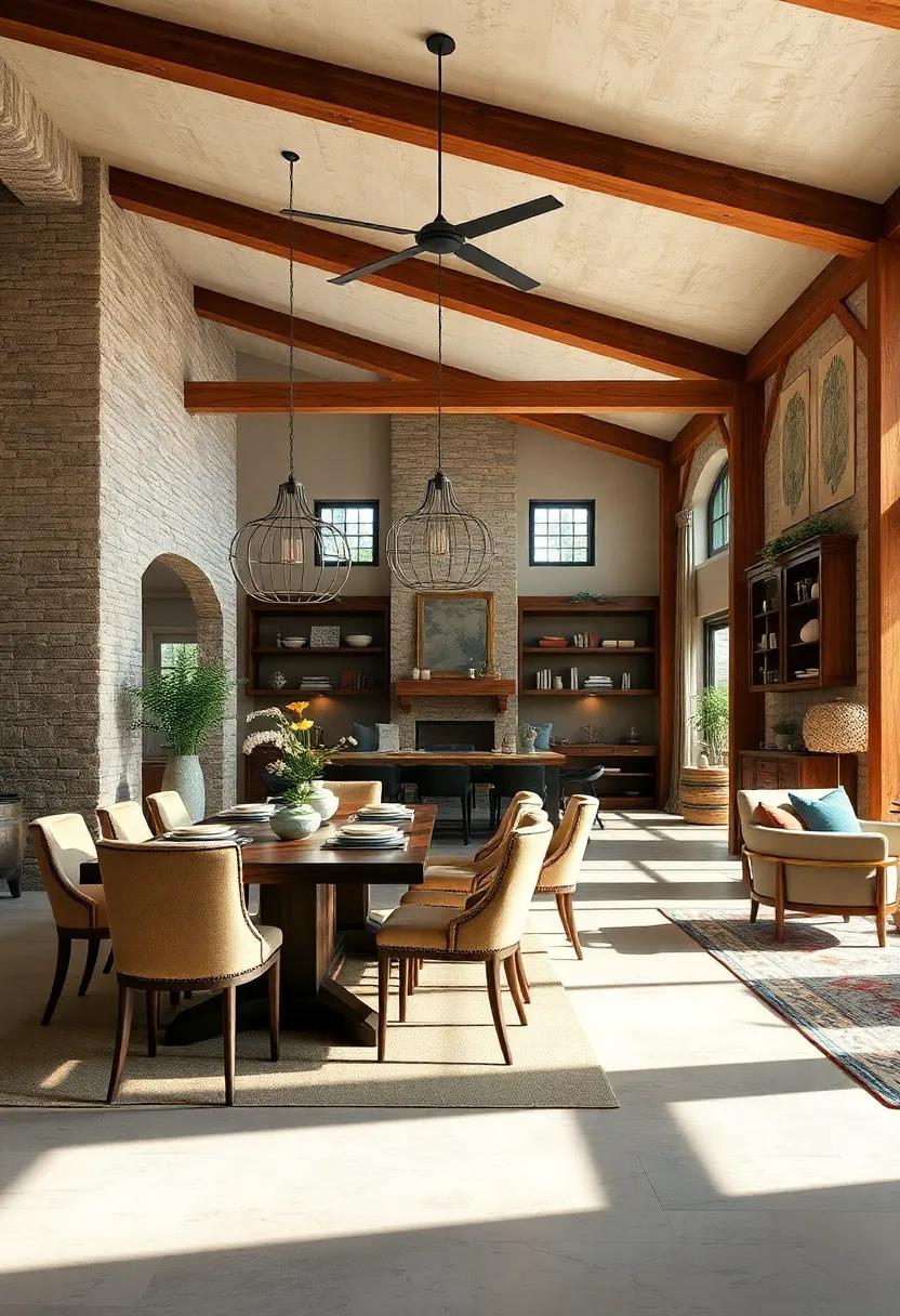Mid-Century Modern Marvel: Step⁤ back in time with ⁤retro-inspired furnishings and bold ‌patterns⁢ that merge nostalgia with contemporary ⁤flair for a timeless ⁢dining experience