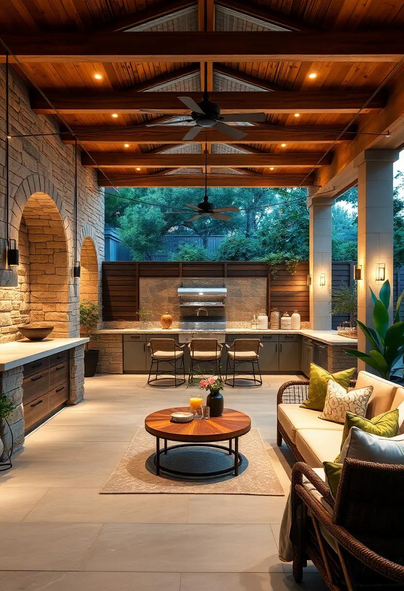Enhancing Natural Materials with Thoughtful ⁣Lighting Choices