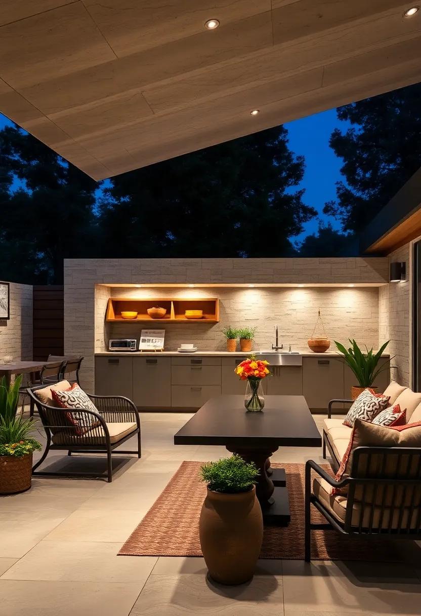 Harnessing⁤ Nature: Integrating Ambient Lighting with⁣ surrounding Landscape