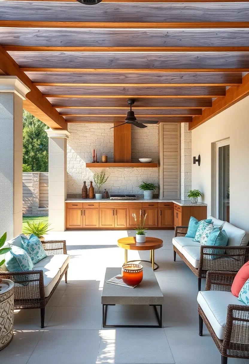 Bright ⁤and Breezy: Create a ⁢light ⁢and airy feel⁣ with a pergola⁣ that features ​large openings and‍ light-colored ​wood, perfect for sunny days