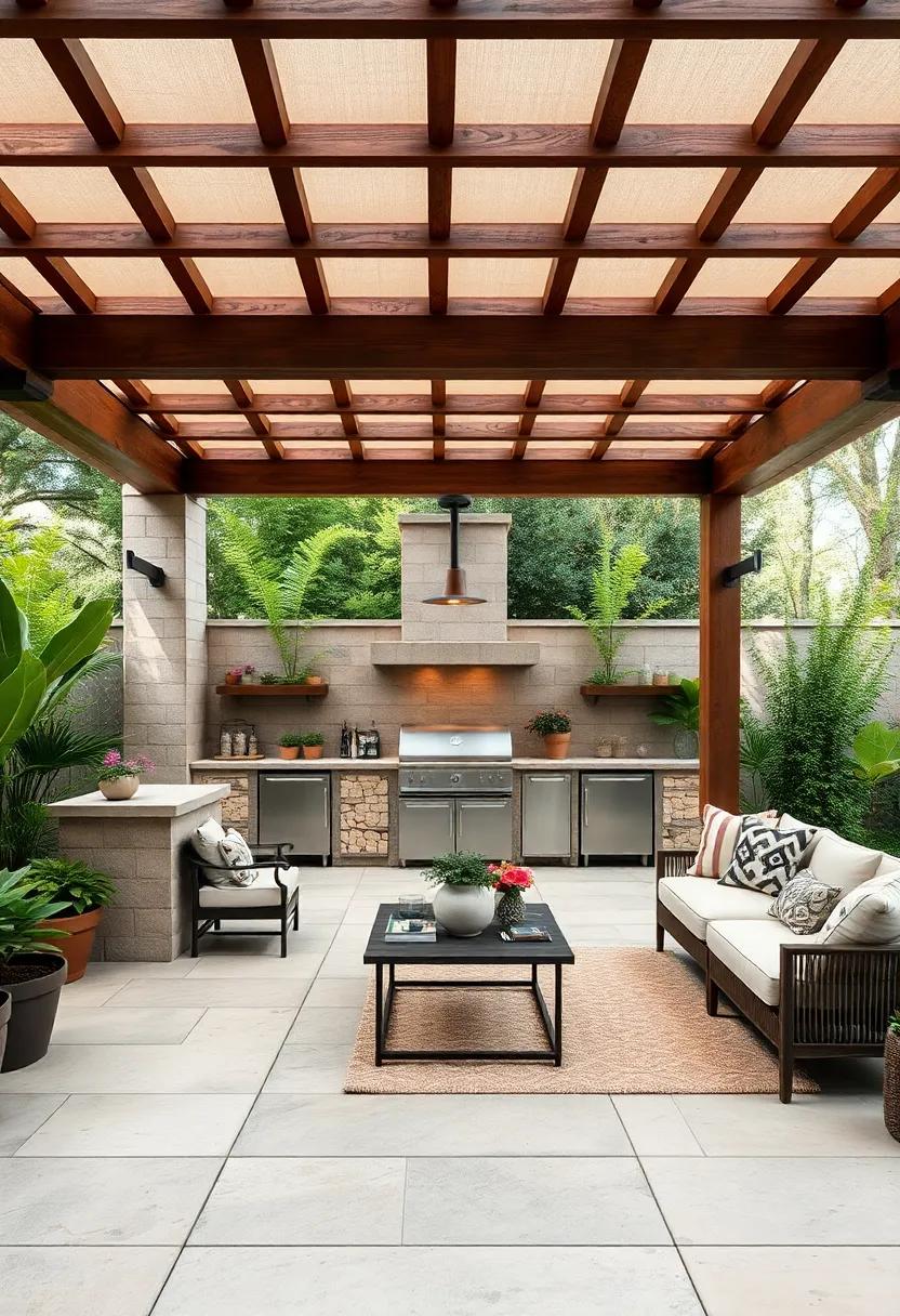 Lush Landscaping: Use tall plants and trellises⁣ alongside the ‌pergola to create a private ​sanctuary that feels miles away from ⁣the​ hustle and bustle