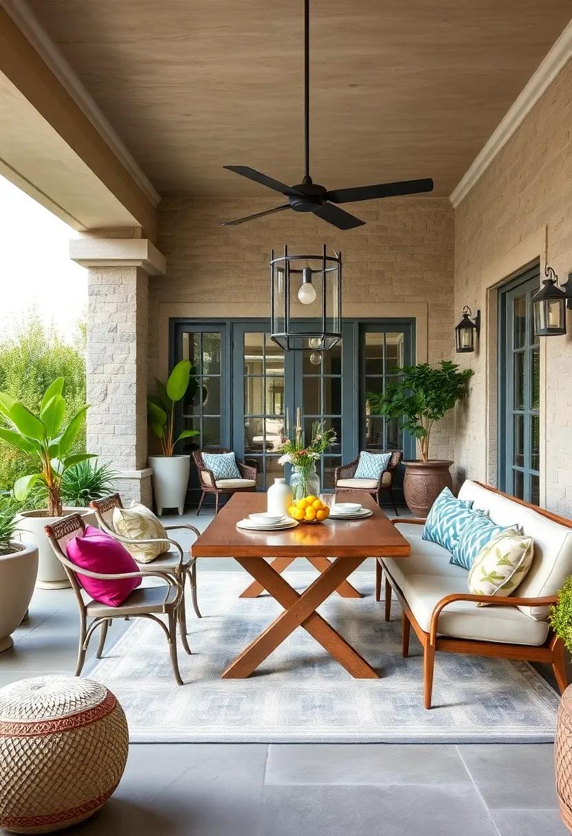 Seasonal Decor Touches: Change your ‌patio dining decor with​ each​ season, ⁤using appropriate colors and ⁢accessories⁢ to keep‌ the dining ​experience fresh ‍and‌ inviting