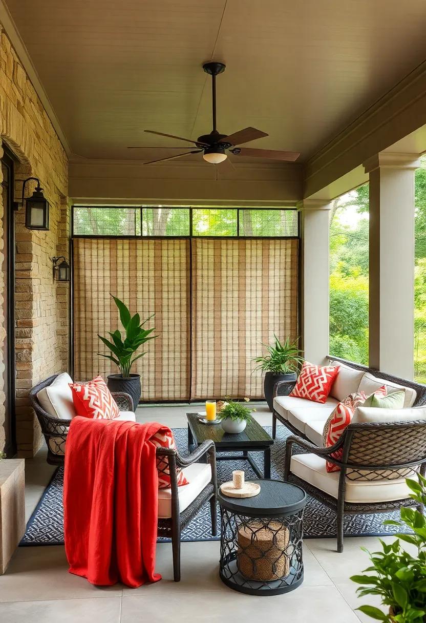 Privacy Screens: Enhance your oasis with stylish privacy screens, allowing you to enjoy your space without feeling exposed