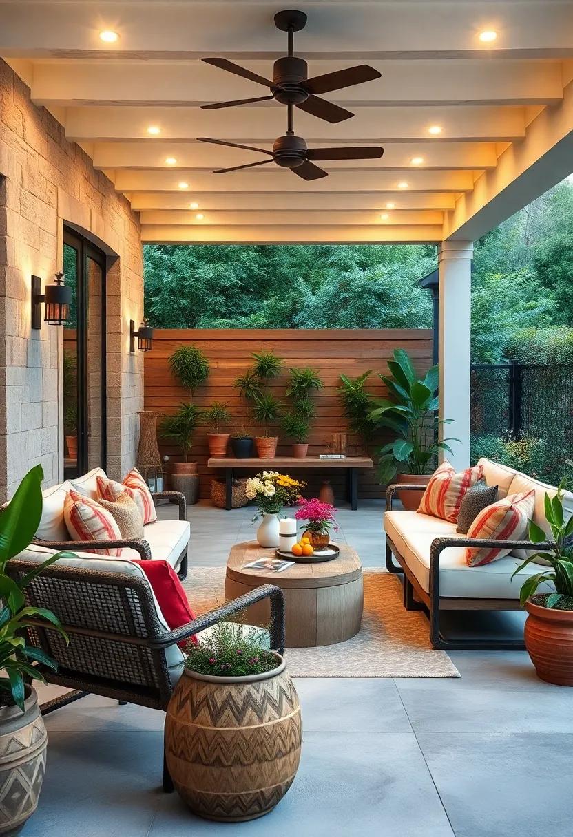 Seasonal Decorations Transitioning Your Patio Through the Seasons with Natural Elements
