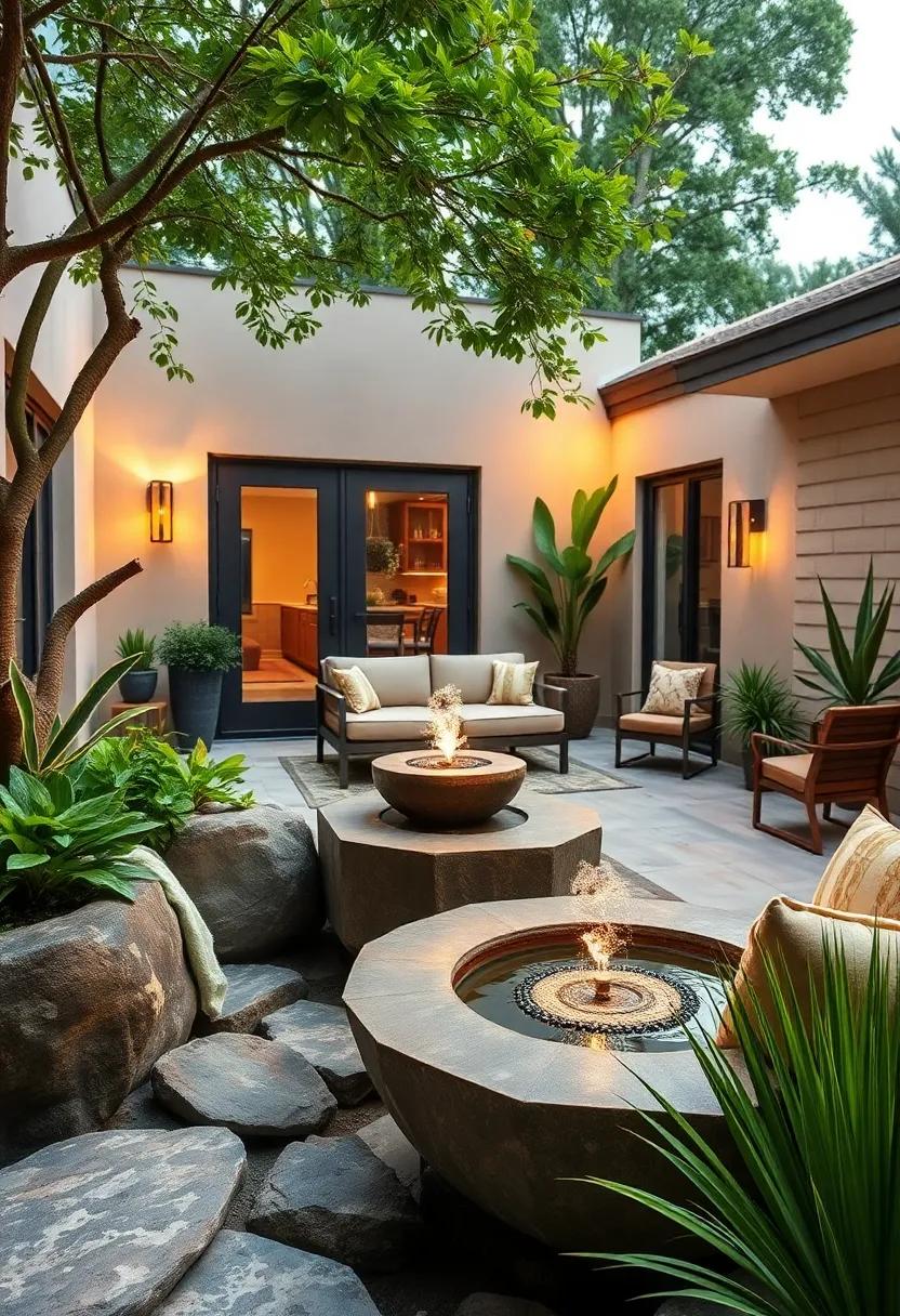 Water Features Enhancing Patios with Eco-Conscious fountains and Ponds