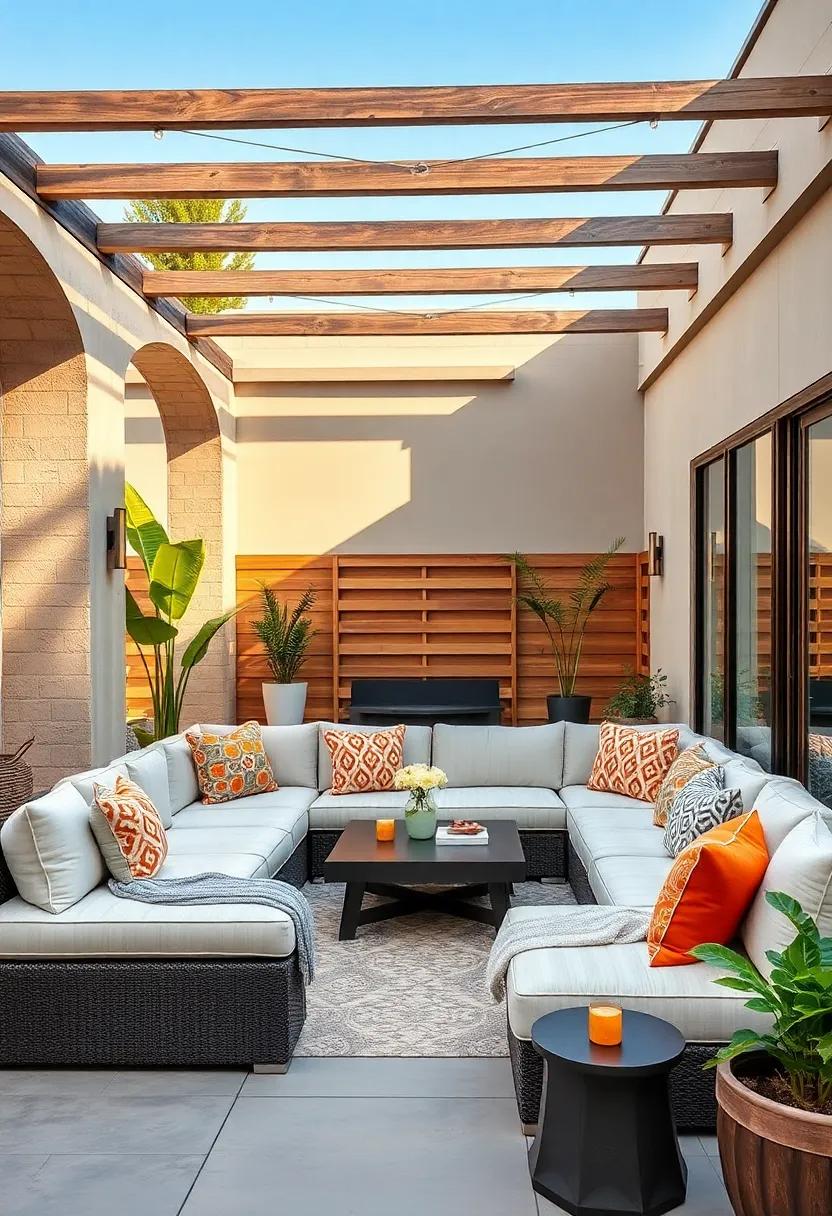 Elevate your​ outdoor gatherings with⁤ the sleek lines ⁢and ⁤plush cushions of the Modrest ‌Modular⁢ Sectional, perfect ⁤for⁢ entertaining or lounging in style