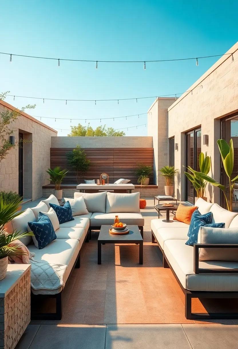 Embrace the sun with the SunKissed Modular Lounge Set, designed​ with ​UV-resistant materials⁢ and ‍versatile configurations ⁤for ultimate relaxation