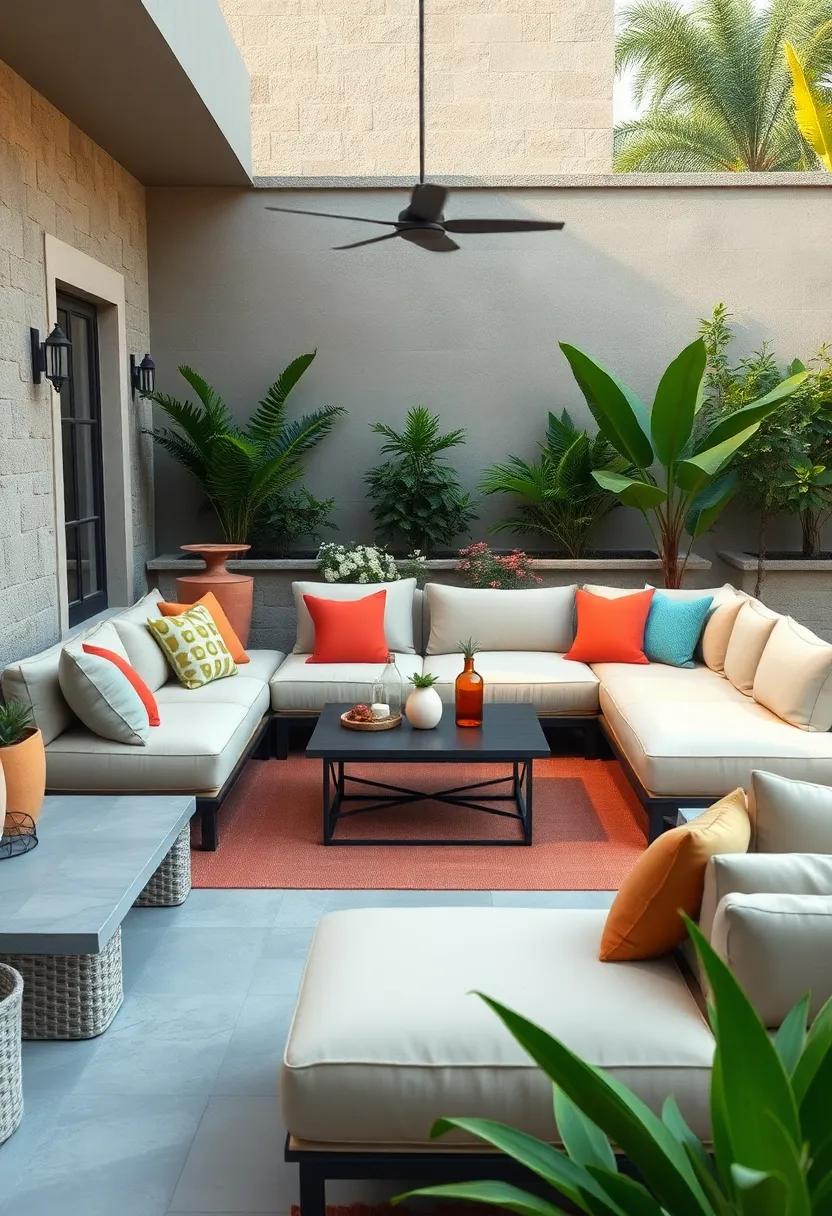 Embrace retro​ vibes with the‌ Vintage Modular Sectional, showcasing​ a nostalgic design‍ with contemporary comfort for a unique outdoor space