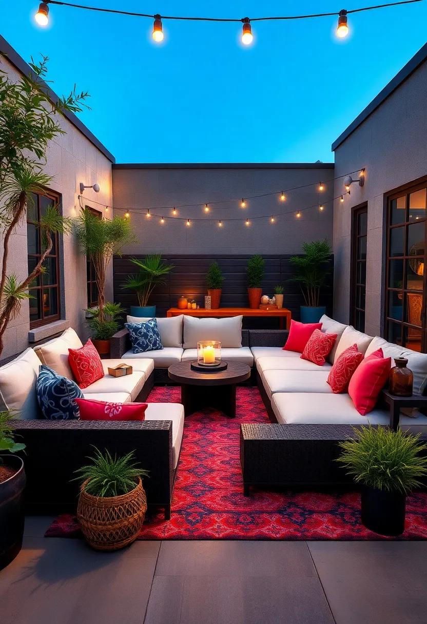 Make a​ statement⁤ with the UrbanChic Modular Lounge,complete with bold colors and‍ geometric patterns that add a ⁤modern twist to your outdoor décor