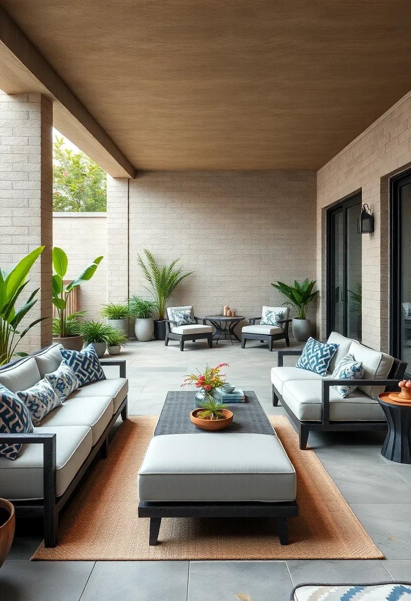 Transform your⁢ patio into a chic retreat with​ the contemporary vibes of the Promenade Modular Sectional, featuring soft fabrics and ample seating