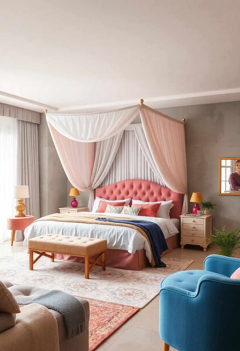 Captivating ‌Canopy Beds for a Regal Sleeping ⁢Experience