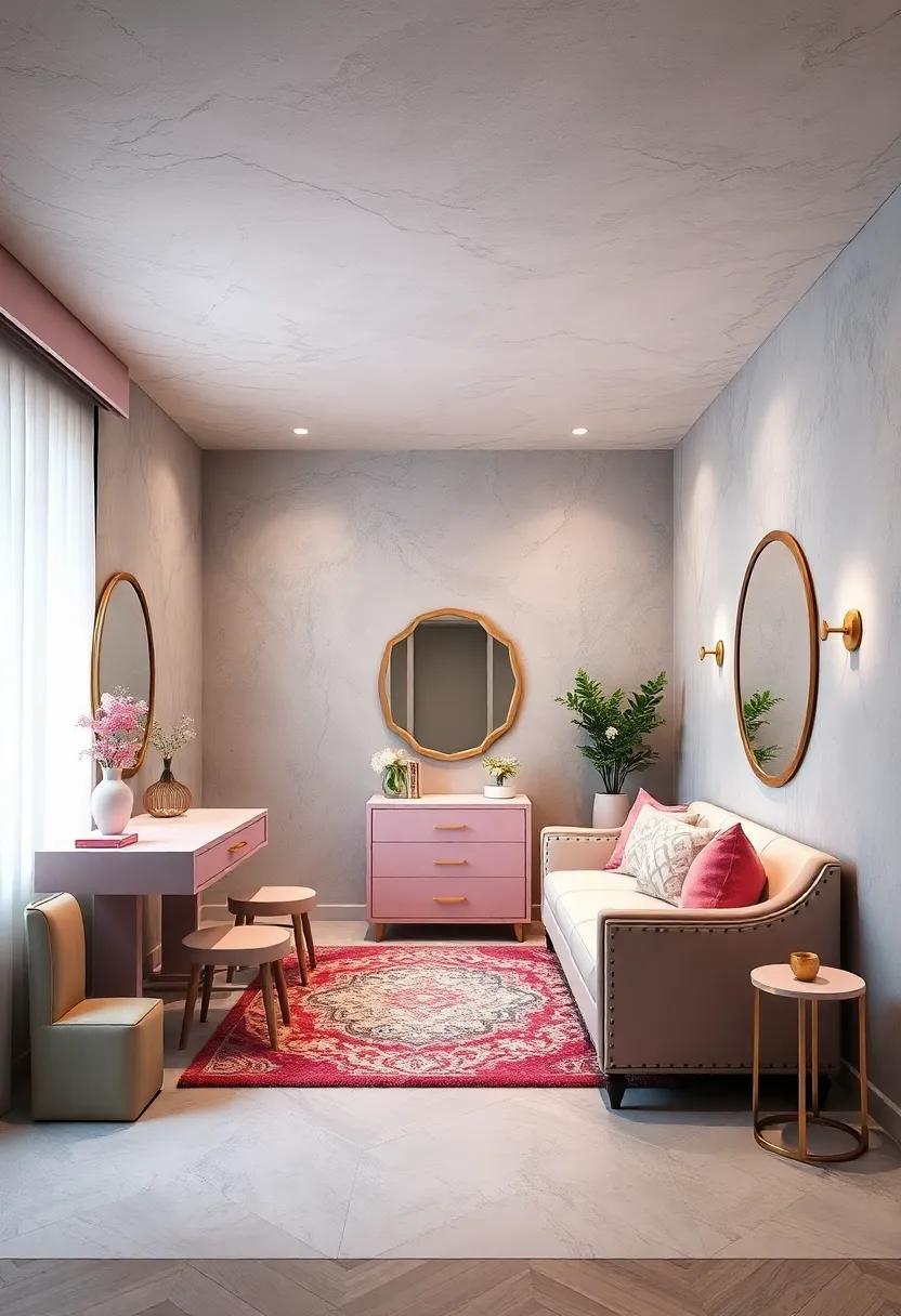 Chic ‍Dressing ⁣Areas That ⁤Make Getting Ready a Majestic Experience