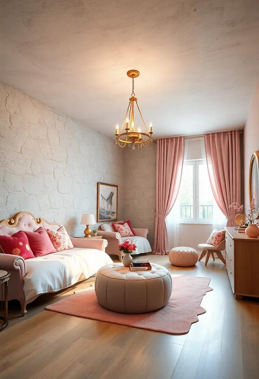 Delightful ​Textiles and Fabrics for a Cozy Princess-Inspired‍ Space