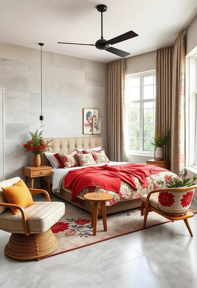 Mix⁢ modern elements with retro ⁢floral prints for a contemporary twist on classic styles