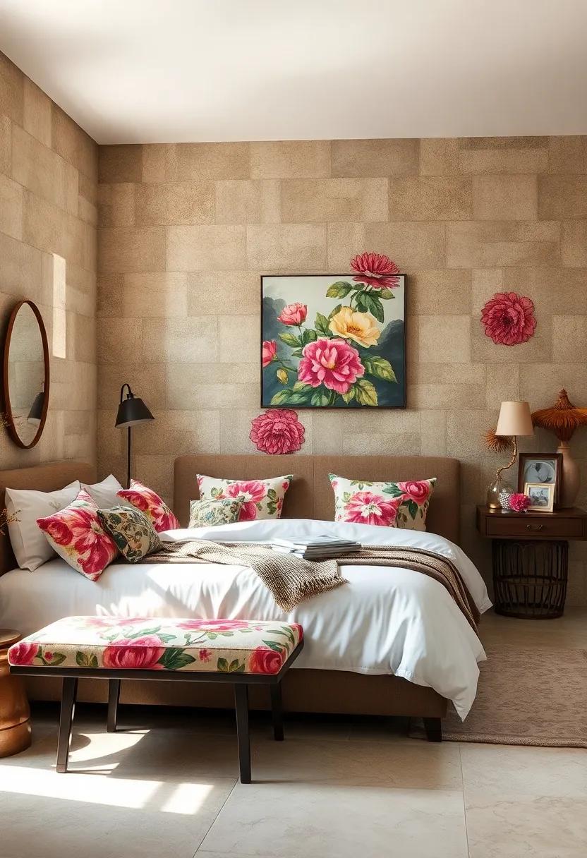Use floral fabric to ‍create custom ‌cushion covers for chairs ⁢or benches, tying the ⁤room together with ‌a⁣ cohesive ⁣theme