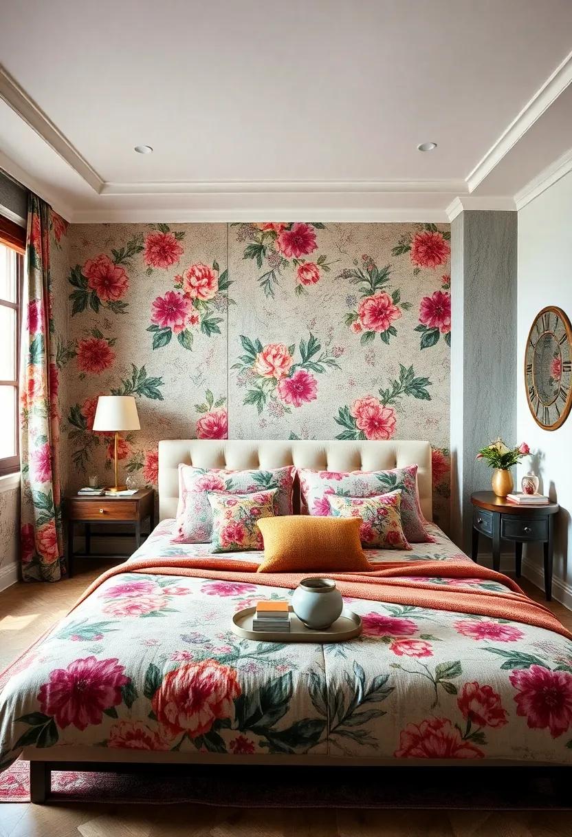 Combine different⁣ floral patterns in a patchwork ⁤style for ​an⁢ eclectic​ look ⁣that celebrates diversity‌ in⁣ design